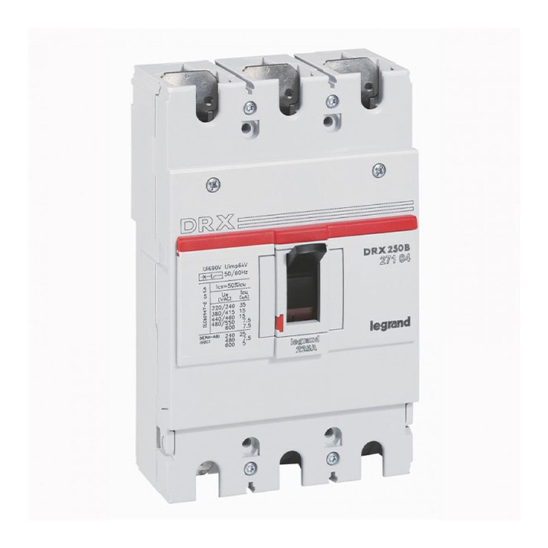 DPX3 250 3P 250A 36KA Termik Ayarlı Kompakt Şalter