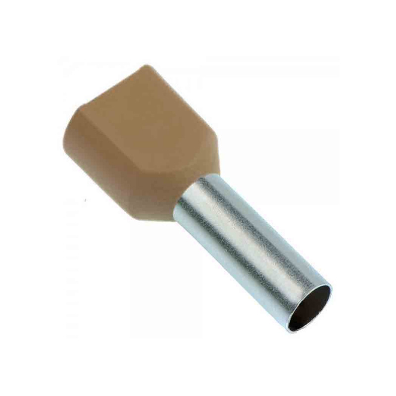 2X10Mm İzoleli Çift Girişli Yüksük 50Ad
