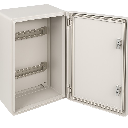 500x400x180 mm 3x17=51 Şeffaf Kap.ABS Dağ. Panosu