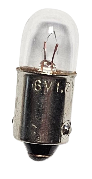 6Volt 1,2W T9X23mm Mekik Ampul