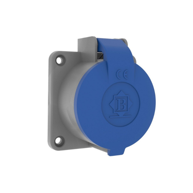 3x32A. 2P+E 220V Makine Priz