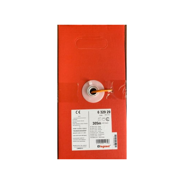 CAT-6 U/UTP LSZH 23AWG Data Kablo Turuncu 305lik