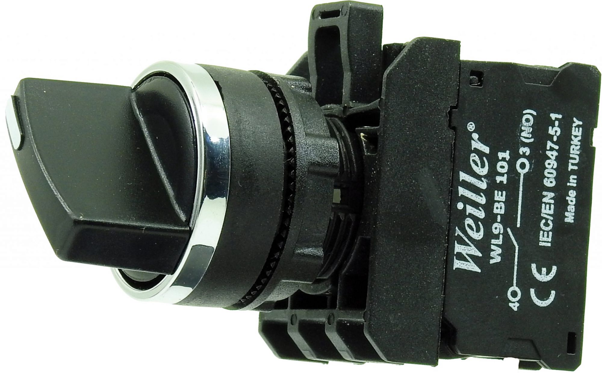 Kalıcı Metal Start Butonu 22mm