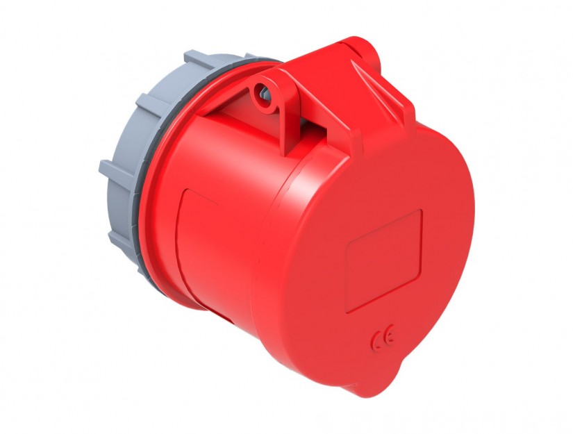 4x32A 3P+E 380V Somunlu Makine Priz