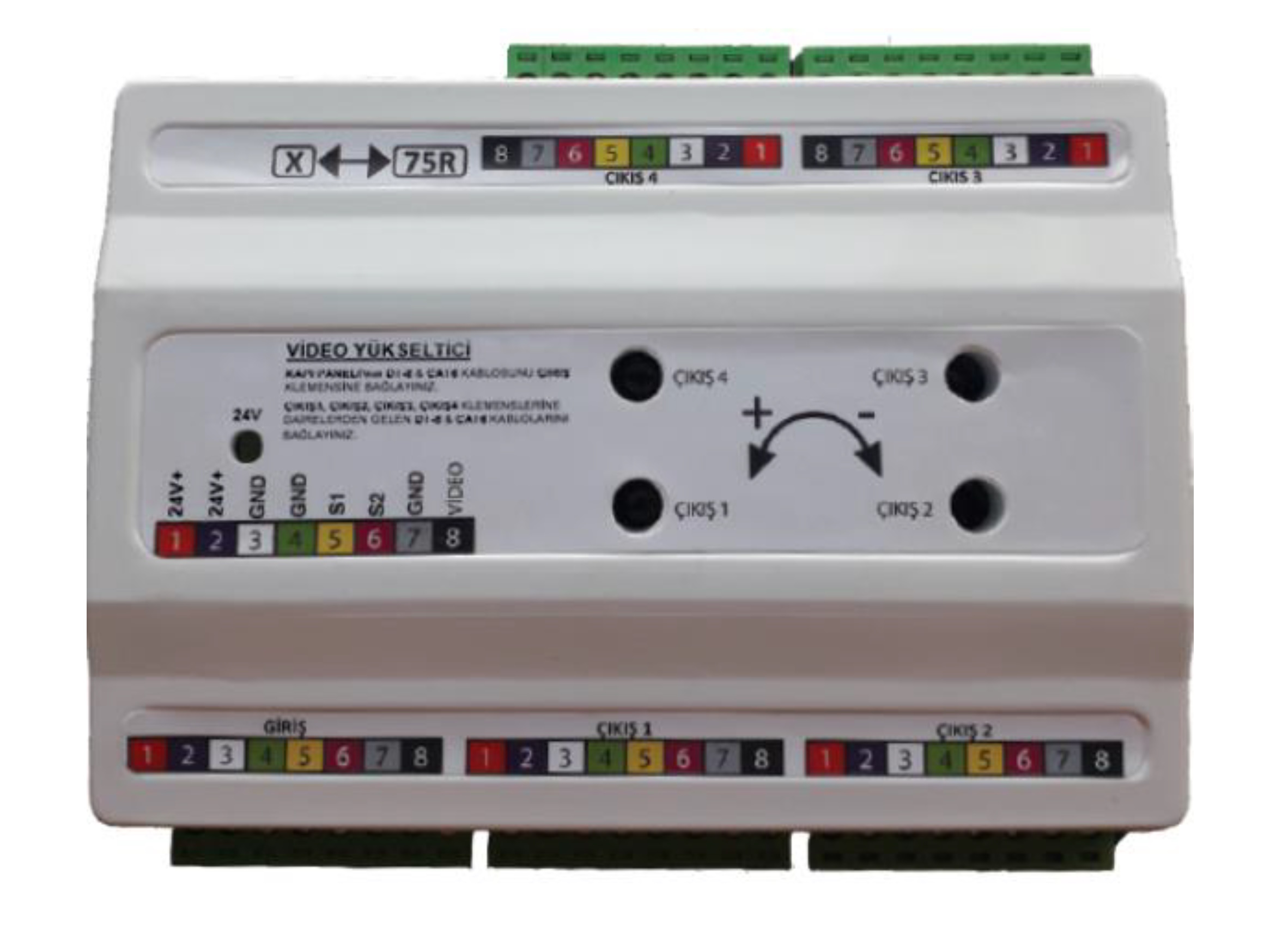 MB-AMP- 4+1 Video Kuvvetlendirici