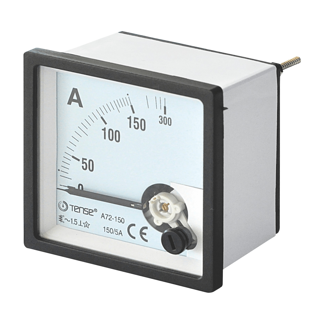 100A Analog Direk Ampermetre 72x72mm