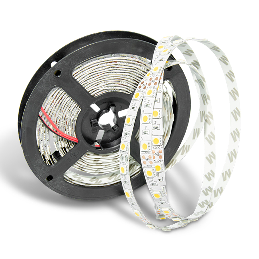 3 Çipli 12V İç Mekan Şerit Led 3000K 5mt