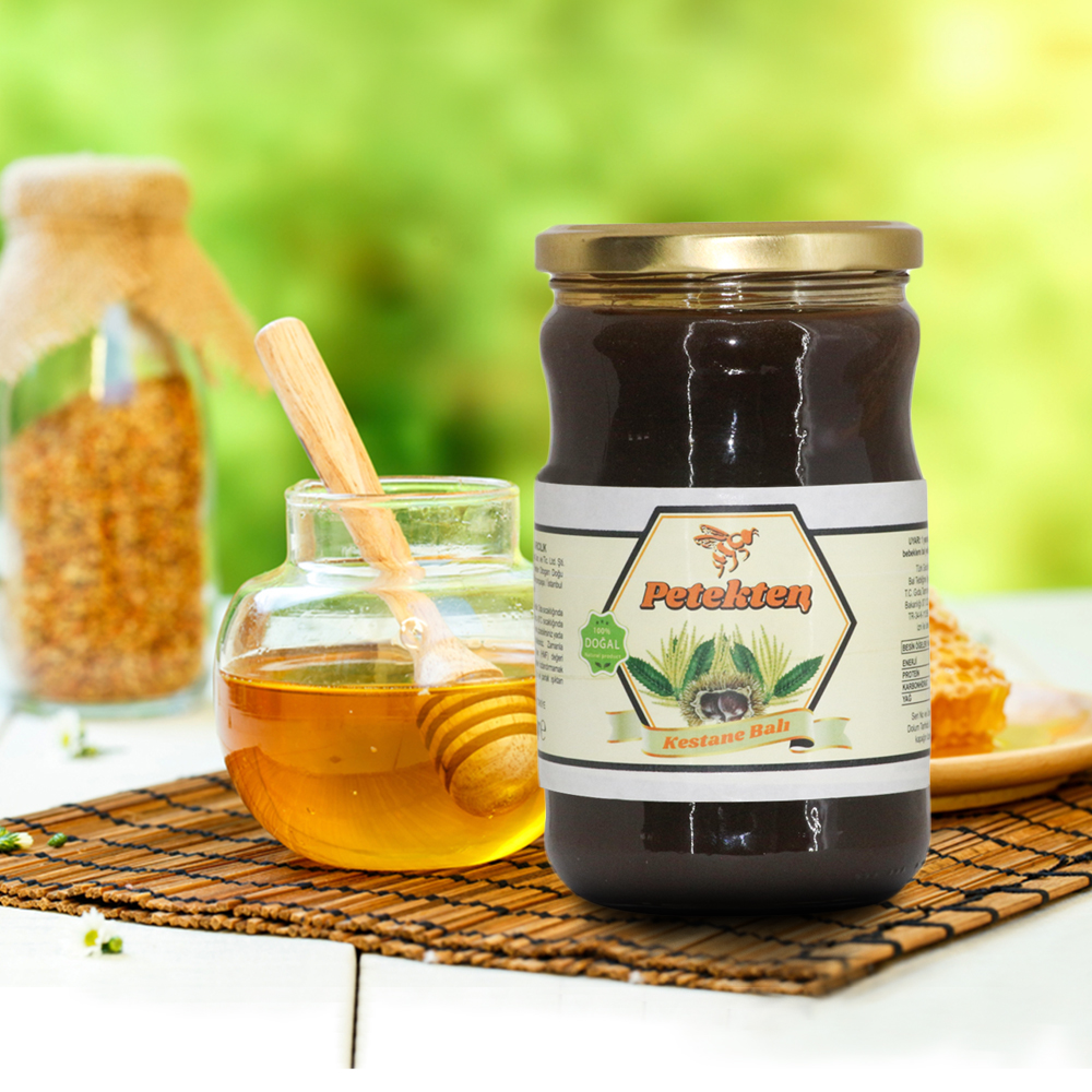 Karadeniz Ham Kestane &amp; Yayla Çiçek Balı (Ham &amp; Katkısız)
