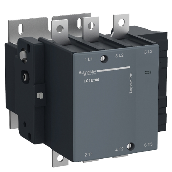 110kW 3 Kutup Kontaktör 200A Tvs 1Na 220Vac