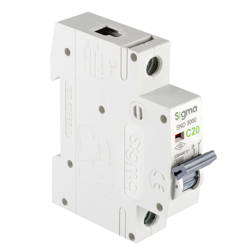 1X20A 3kA C Tip Otomatik Sigorta