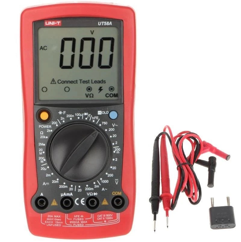 UT-58A Digital Clamp Metre - Multimetre