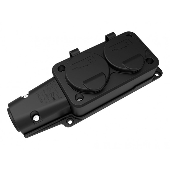 1x16A 2P+E 200/250V İkili Grup Priz