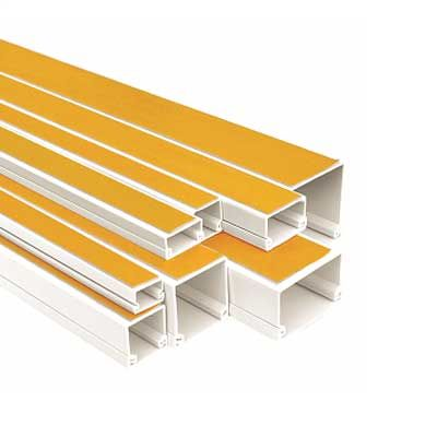25X16 Ahşap Yapışkan Bantlı Pvc Kablo Kanalı