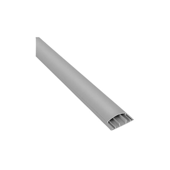 50X13 Gri Pvc Döşeme Üstü Kablo Kanalı