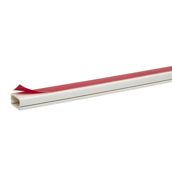 25X25 Yapışkan Bantlı Pvc Kablo Kanalı