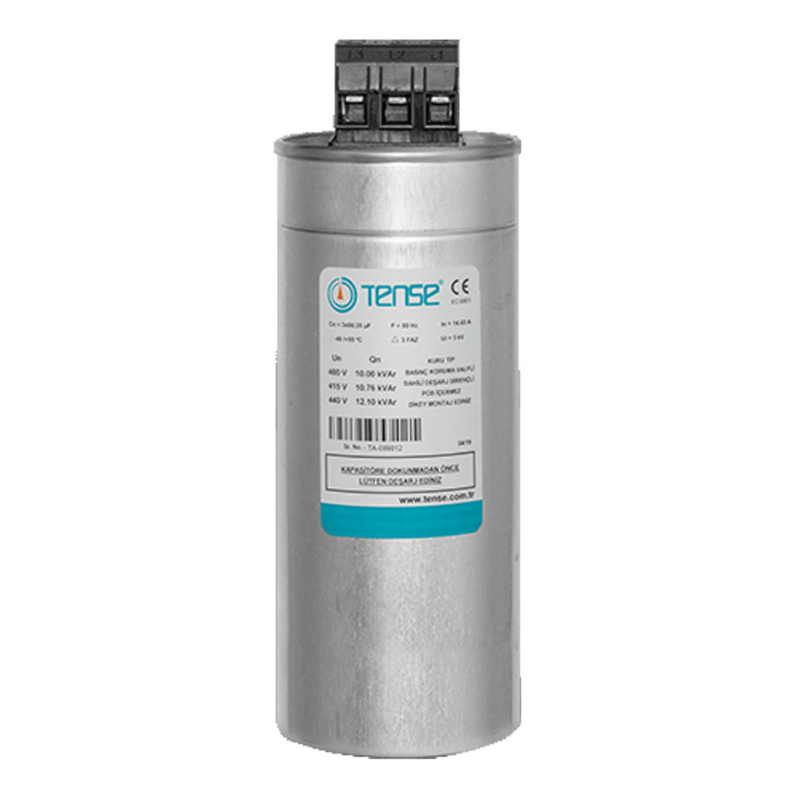 12.5 KVAR/400V Trifaze Kondansatör